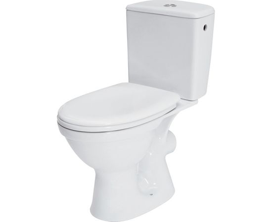 Cersanit Merida 010 WC Compact Set With Polypropylene, Soft-close Toilet Seat