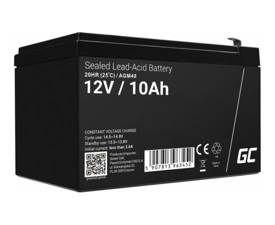 Green Cell AGM48 UPS battery Sealed Lead Acid (VRLA) 12 V 10 Ah