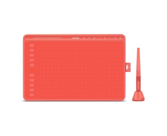 HUION HS611 RED graphic tablet 5080 lpi 258.4 x 161.5 mm USB Графические планшеты