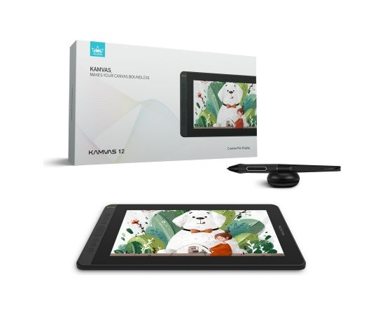 Graphic tablet HUION Kamvas 12  Black