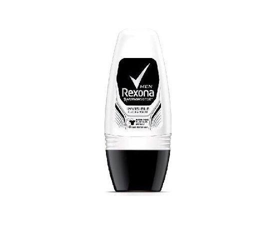 Rexona  Motion Sense Men Dezodorant roll-on Invisible Black & White 50ml