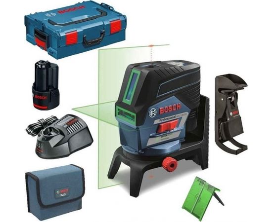 Bosch GCL 2-50 CG, 1x2.0Ah, RM2 Kombinētais lāzers