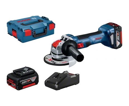 Bosch GWX 18V-7, 2x4.0Ah, GAL 18V-40 Akumulatora slīpmašīna