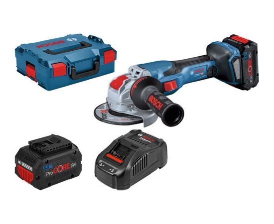 Bosch GWX 18V-15 C, , 2x5.5Ah ProCORE18V, GAL 1880 CV Akumulatora leņķa slīpmašīna