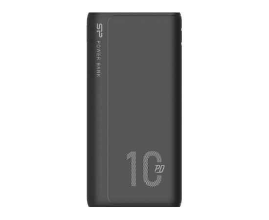 SILICON POWER QP15 Powerbank External battery 10000 mAh 2x USB QC 3.0 1x USB-C PD (SP10KMAPBKQP150K) Black