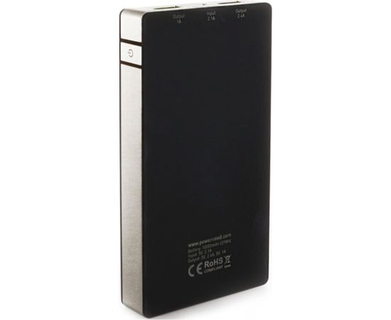 PowerNeed P10000B power bank Black Lithium Polymer (LiPo) 10000 mAh