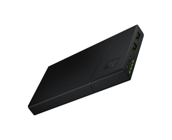 Green Cell PBGC02S power bank Lithium Polymer (LiPo) 10000 mAh Black