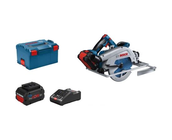 Bosch GKS 18V-68 GC, 2x8.0Ah ProCORE18V, GAL 18V-160 CoMo Ripzāģis