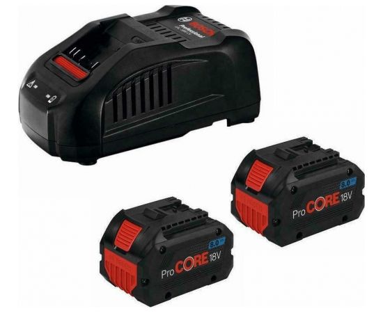 Bosch GBA 18V 2x5.5Ah ProCORE18V, GAL 1880 CV Lādēšanas komplekts