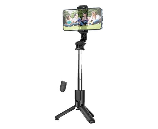 Hoco K17 Tripod Extendable Selfie Stick с Bluetooth пульт дистанционного управления