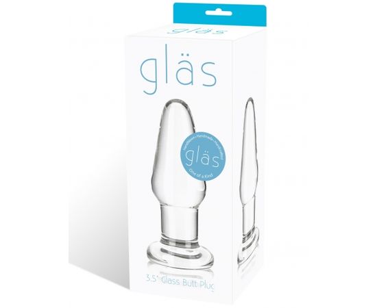 gläs Glass plug [ 9 cm ]