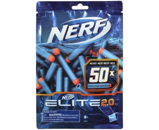 NERF Elite 2.0 Refill 50 Darts blue E9484