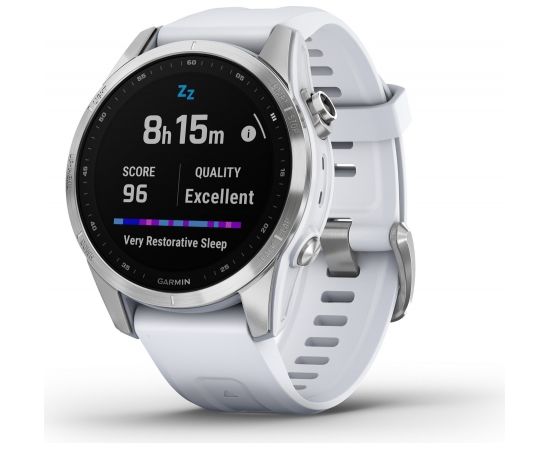 Garmin fenix 7S, silver/whitestone