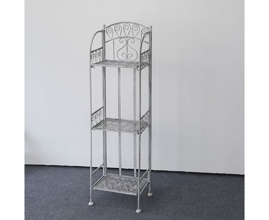 Plaukts MINT 34x30xH112cm, antīki zaļš Plaukti  