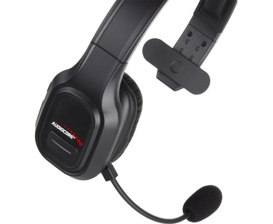 Audiocore 74452 Bluetooth Headset Headphone Noise Reuction Microphone Call CenterGoogle Siri Office Wireless