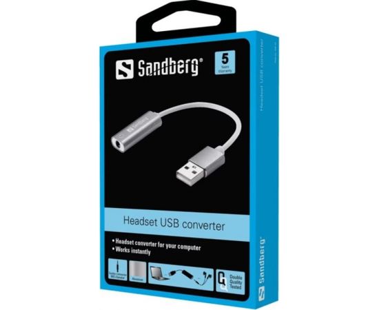 Sandberg 134-13 Headset USB converter
