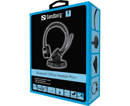 Sandberg 126-18 Bluetooth Office Headset Pro+