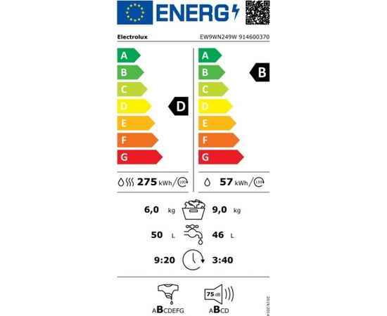 Electrolux EW9WN249W