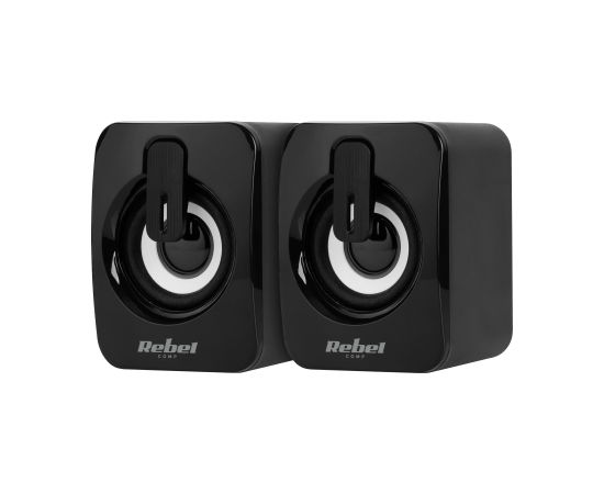 Rebel CS-15 Datora 2.0 Skaļruņi 2x 3W ar 3.5mm Audio / USB