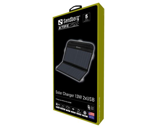 Sandberg Solar Charger 13W 2xUSB