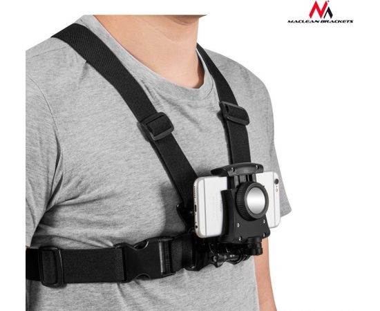 Maclean Chest strap holder Holster Mobile Phone Camera Holder Sport  MC-773