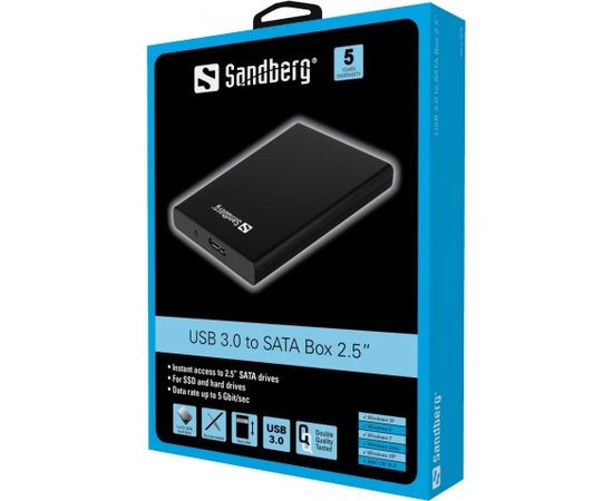 Sandberg 133-89 USB 3.0 to Sata Box 2.5