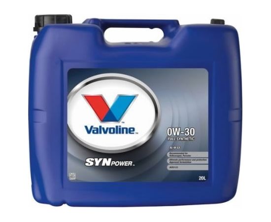 Motoreļļa SYNPOWER XL-III C3 0W30 20L, Valvoline