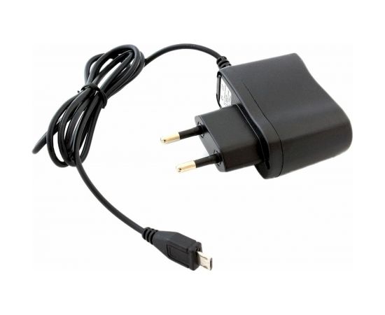Goodbuy tālruņa lādētājs micro USB / 1000mA melns