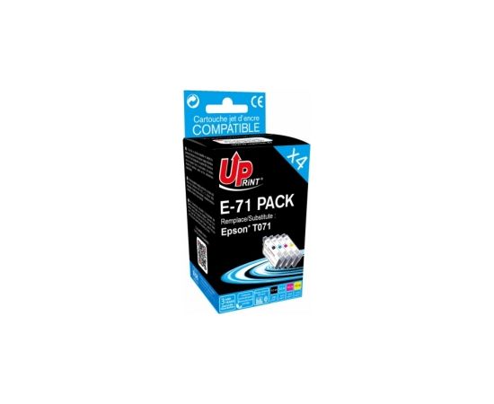 UPrint E-71 BK/ C/ M/ Y 4 Pack