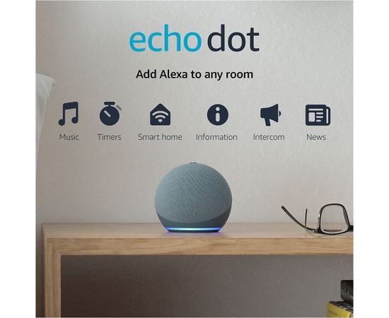 Amazon Echo 4 twilight blue (L4S3RE)