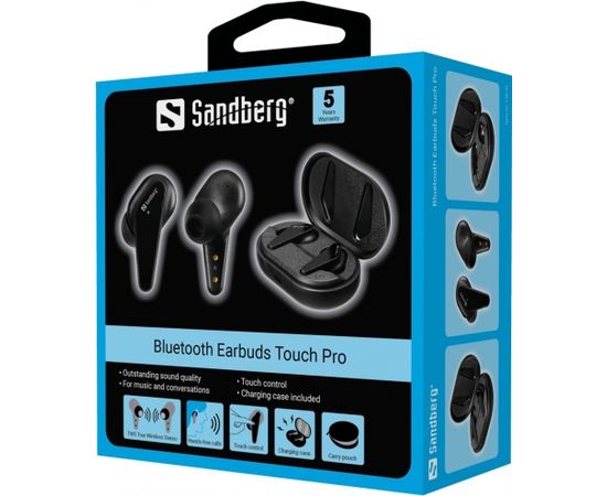 Sandberg 126-32 Bluetooth Earbuds Touch Pro