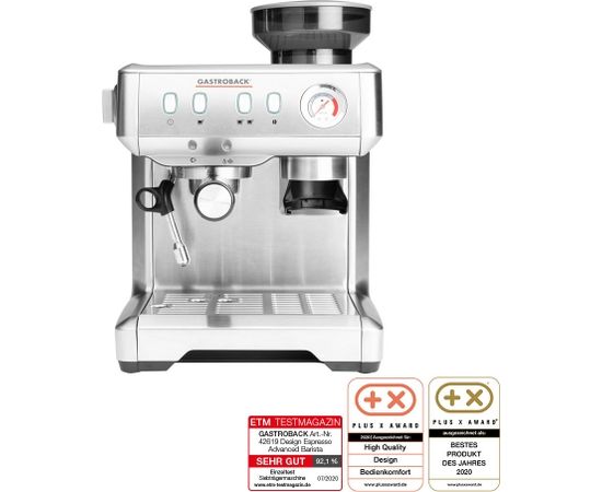 Gastroback 42619 Design Espresso Advanced Barista