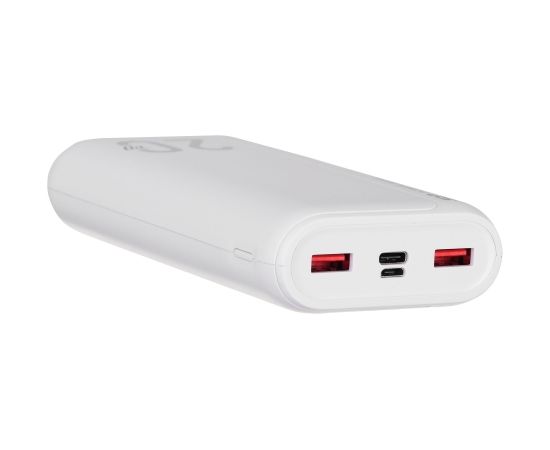 SILICON POWER QS15 Powerbank External battery 20000 mAh 2x USB QC 3.0 1x USB-C PD (SP20KMAPBKQS150W) White