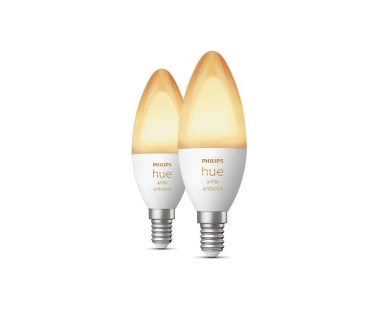 LIGHT BULB E14 5.2W HUE/2PACK 929002294404 PHILIPS