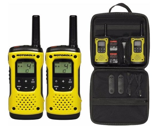 Motorola Talkabout T92 H2O Yellow Twin Pack