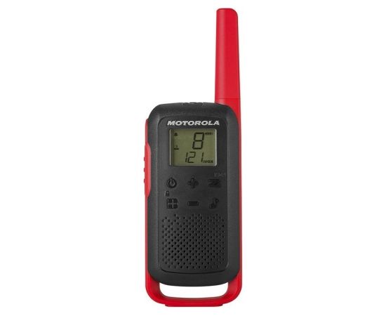 Motorola Talkabout T62 Red Twin Pack Pilnībā aprīkotas rācijas