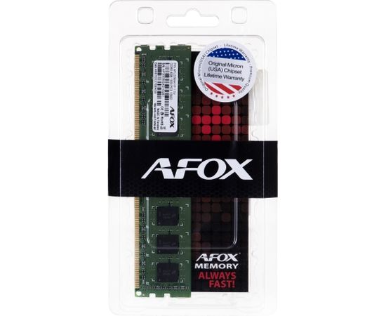 AFOX DDR3 8G 1333 UDIMM memory module 8 GB 1333 MHz