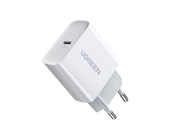 UGREEN CD137, 20W PD 3.0 USB-C Wall Charger (White)