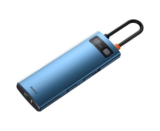 Baseus Hub Adapter 8in1 USB-C to 3x USB 3.0 + HDMI + USB-C PD 4K HD USB / Type-C Hub