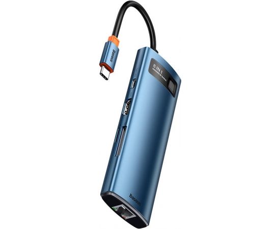 Baseus Hub Adapter 8in1 USB-C to 3x USB 3.0 + HDMI + USB-C PD 4K HD USB / Type-C Hub