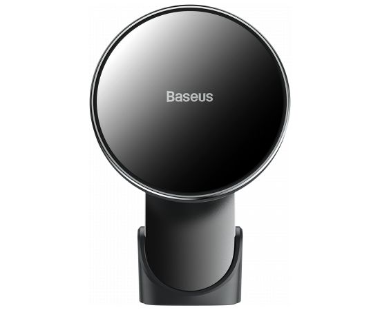 Baseus Big Energy car mount with wireless charger 15W for Iphone 12 (Black)