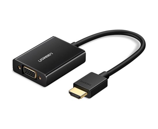 UGREEN MM102 HDMI to VGA adapter with audio (black)