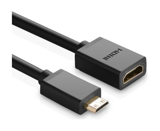 UGREEN 20137 Adapter Mini HDMI to HDMI, 22cm (black)