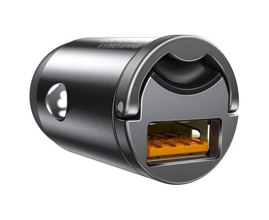 Baseus Tiny Star Mini Quick Charge Car Charger USB Port 30W Grey