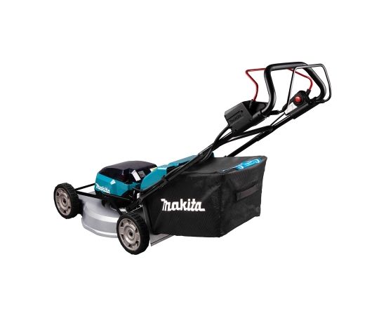 Makita DLM533PT4  Akumulatora mauriņa pļaujmašīna  2x18 V; 4x5,0 Ah akum.