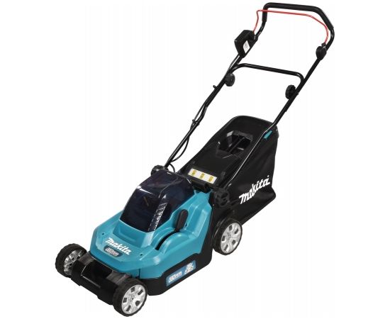 Makita DLM382Z Akumulatora zāles pļāvējs ; 2x18 V (bez akumulatora un lādētāja)