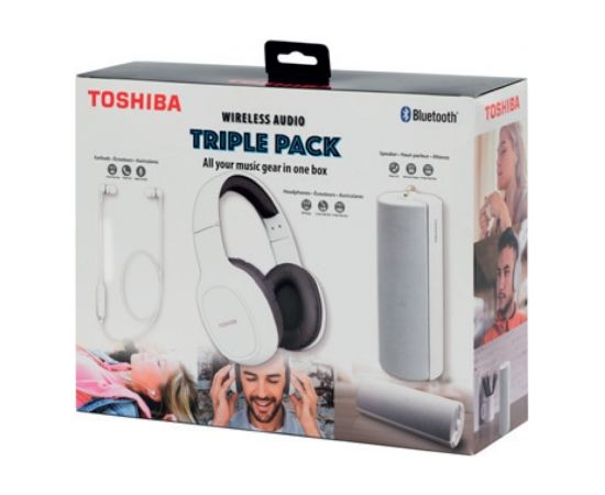 Toshiba Wireless Audio Triple Pack HSP-3P19 white