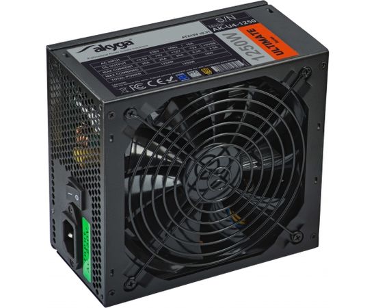 Akyga AK-U4-1250 power supply unit 1250 W 24-pin ATX ATX Black