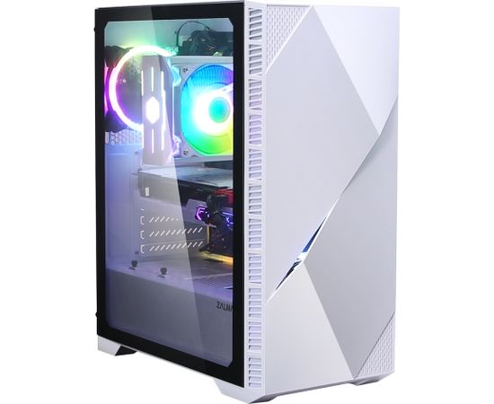 Zalman Z3 Iceberg White ATX,T/G,ARGB Fan x 2