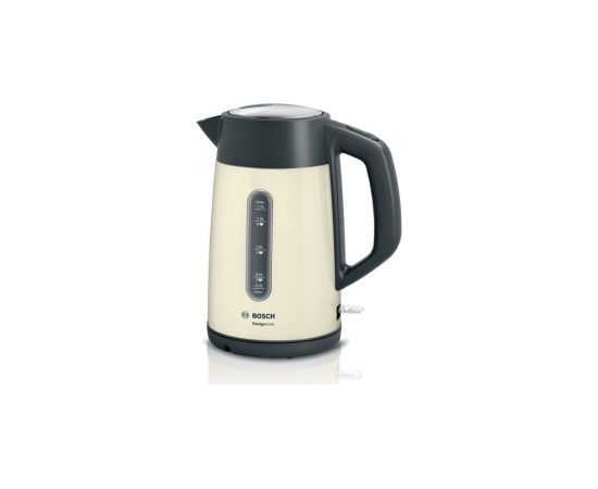 Bosch TWK4P437 electric kettle 1.7 L 2400 W Beige, Black